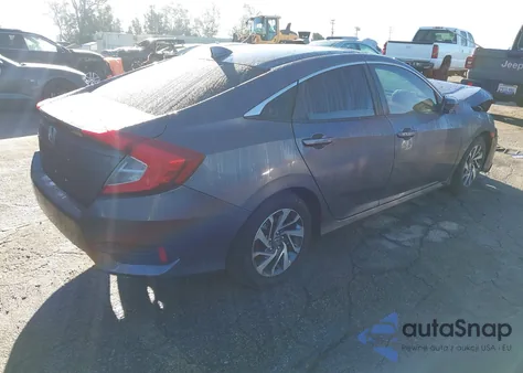 2018 Honda Civic Ex from USA, damaged, VIN 2HGFC2F78JH501282